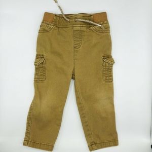 Jumping Beans Khaki Cargo Pant w/Elastic Waist